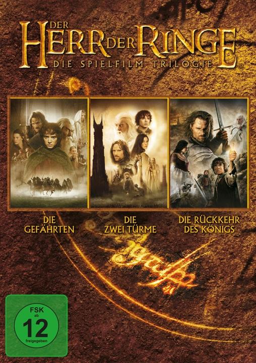 Image du produit Le Seigneur des Anneaux : la trilogie du long métrage (DVD, 2004, Allemand, Anglais)