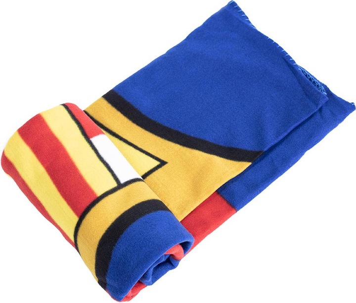 Actual product image FC Barcelona Fleece Crest Blanket (150 x 120 cm)