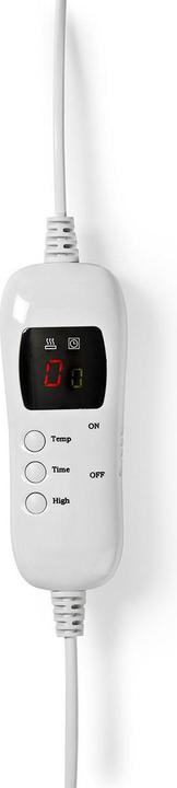 Immagine prodotto Nedis Piumino elettrico | Sottocoperta | 2 persone | 160 x 140 cm | 9 impostazioni di calore | lavabile (160 x 140 cm)