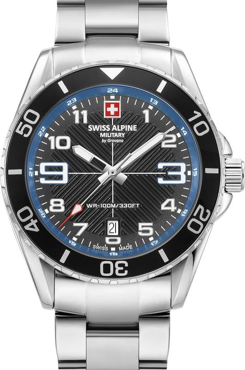 Immagine prodotto Swiss Alpine Military 7029.1135 Orologio da uomo Raptor 42mm 10ATM (Fatto in Svizzera, 42 mm)