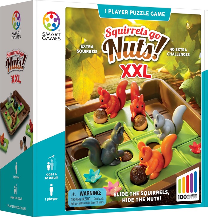 Immagine prodotto Smart Games SG Scoiattoli Go Nuts - XXL (Tedesco, Francese, Italiano, Inglese)