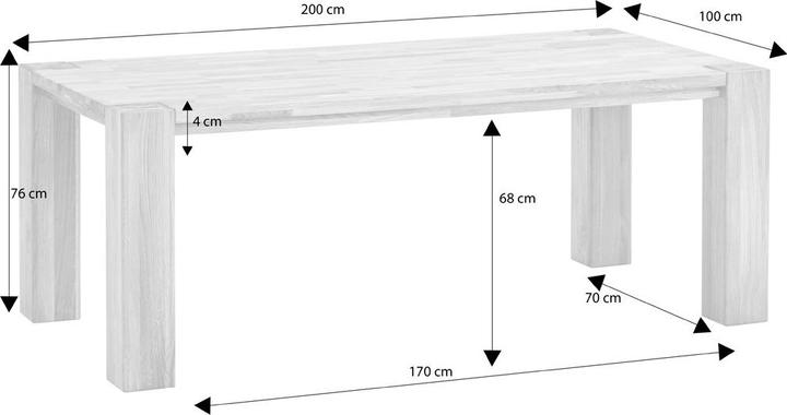 Image du produit edy&liv Eura (200 x 100 x 75 cm)
