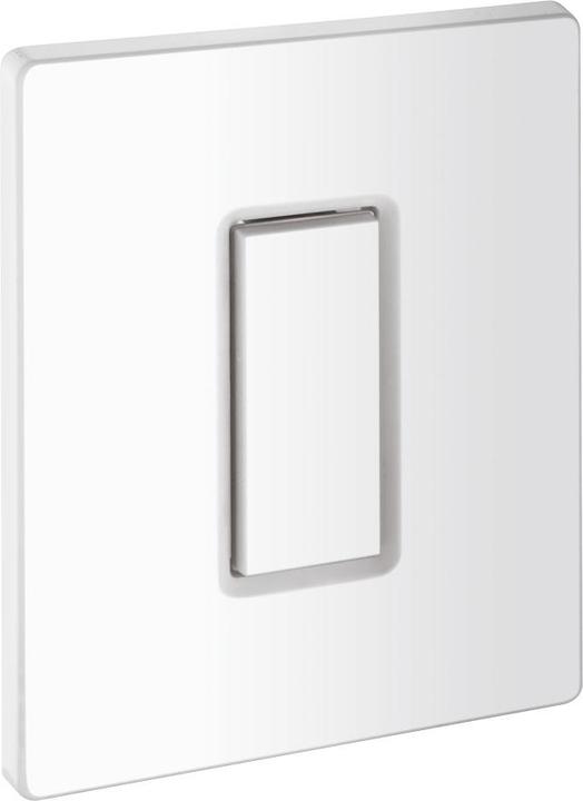 Actual product image Grohe Cover plate with push-button alpine white