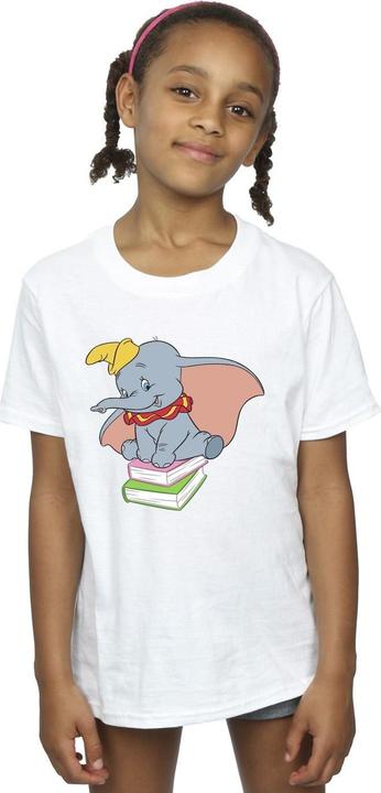 Produktbild Disney Dumbo Sitting On Books TShirt Mädchen (104)