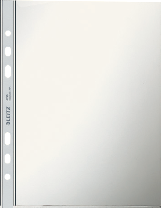 Productafbeelding Leitz Inlegmap A5 Transparant (A5, 100 x)