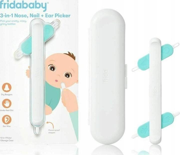 Frida Baby 3-in-1 Nose, Nail + Ear Picker Czyścik 3w1 do noska, paznokci i uszu