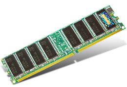 Immagine prodotto Transcend Memoria 1GB DDR333 Unbuffer Non-ECC Modulo di memoria 1GB DDR 333MHz (TS... (1 x 1GB, 333 MHz, DDR3-RAM, DIMM)