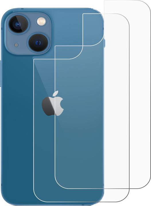 Actual product image ScreenLeaf Protective film sustainable screen protector screen protector film clear transparent (2 Piece, Apple iPhone 13 mini)