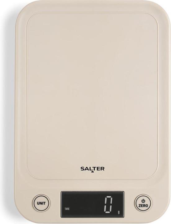 Actual product image Salter 1067 TFXEU12 Digital Kitchen Scale â Cream