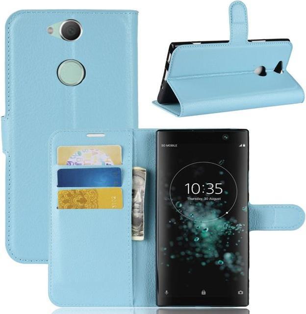 Actual product image MU Classic Litchi Leather Bookcover Series (Xperia XA2 Plus)