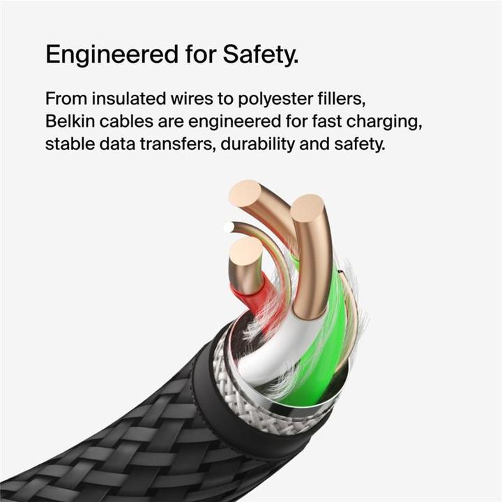 Produktbild Belkin Boost Charge USB A—USB C (2 m, USB 2.0)