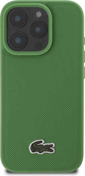 Image du produit Lacoste LCHMP16XPVCN iPhone 16 Pro Max 6.9" zielony/green étui rigide Iconic Petit Pique MagSafe (Apple iPhone 16 Pro Max)