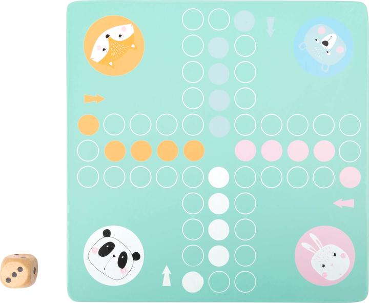 Produktbild small foot Ludo Pastell (Deutsch, 2 - 4 Spieler)