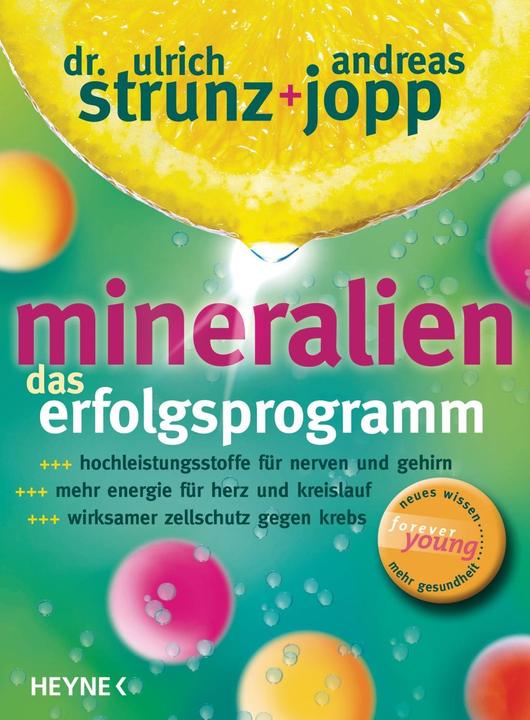 Produktbild mineralien das erfolgsprogramm (Deutsch, Ulrich Strunz, 2003)