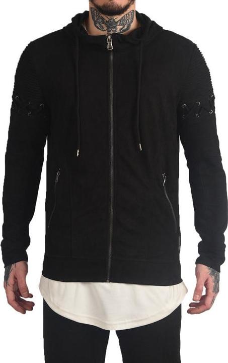 Image du produit Project X Paris sweatshirt à capuche effet daim ace up (L)