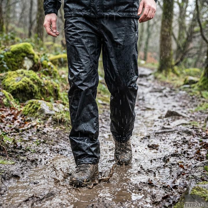 Actual product image Trespass QIKPAC Rain Trousers - UNISEX (XXL)