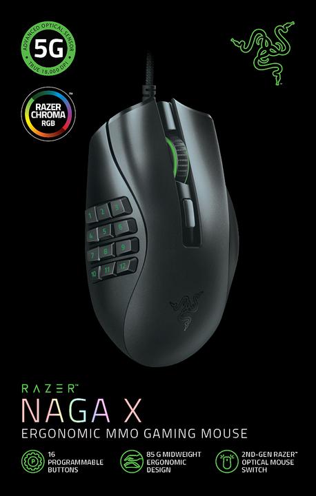 Produktbild Razer Naga X (Kabelgebunden)