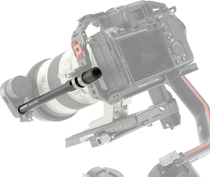 Actual product image Tilta 15mm to 12mm DJI Rod Adapter (Gimbal mount)