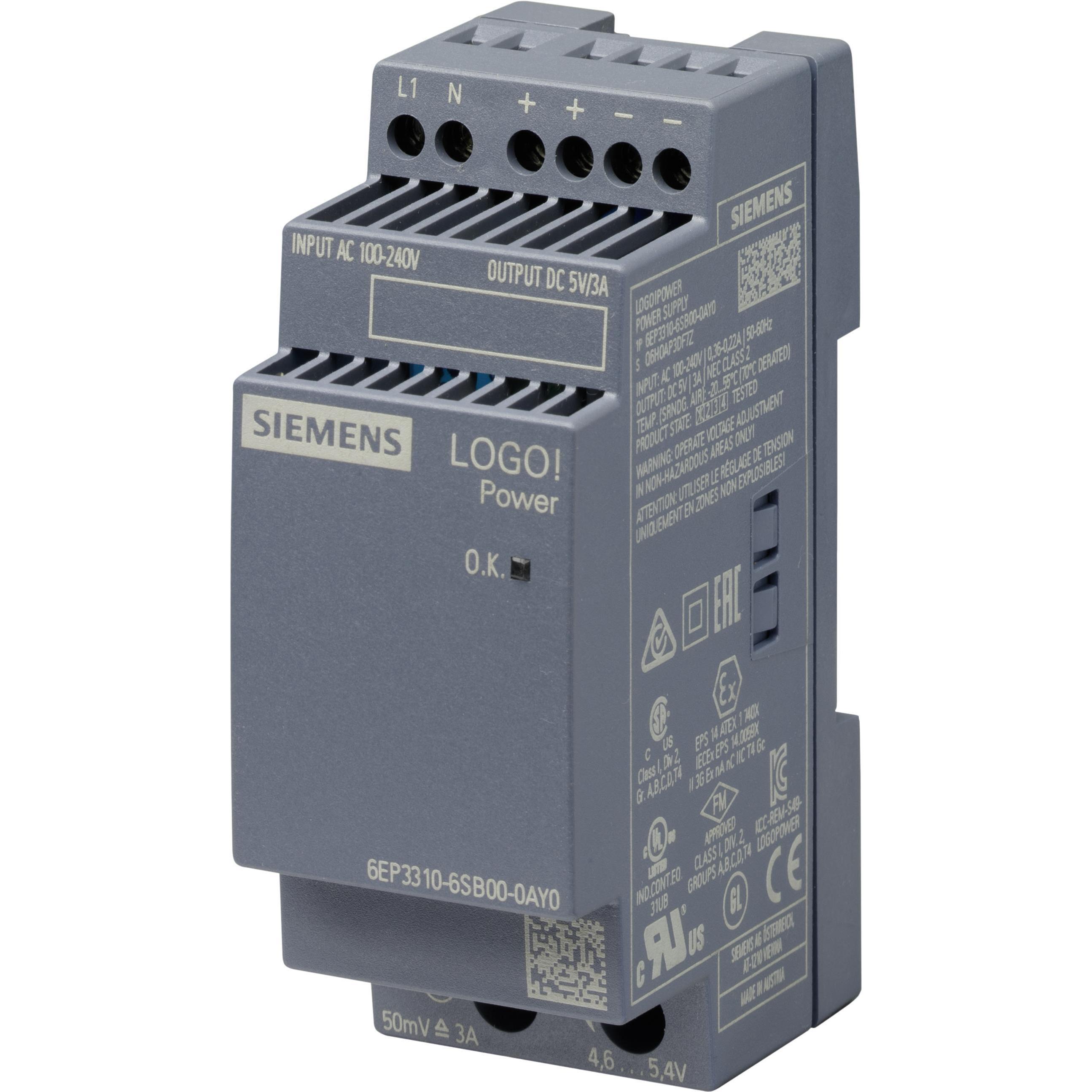 Siemens, Multimeter, Hutschienen-Netzteil (DIN-Rail