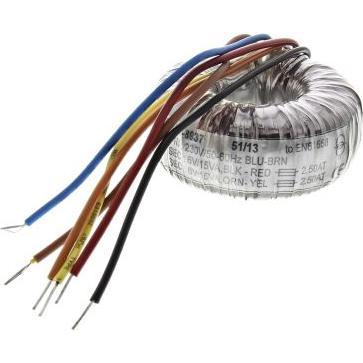 Rs Pro Transformator Ringkern 30VA 2x6V, Transformator