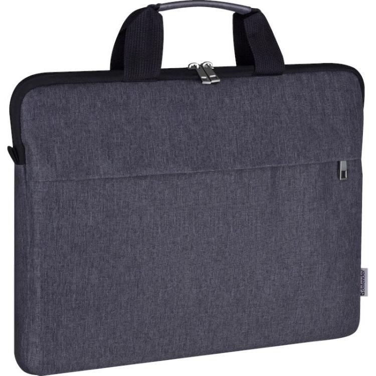 Defender Tasche Notebooktasche CHIC 15,6" grau (15.60"), Notebooktasche, Grau