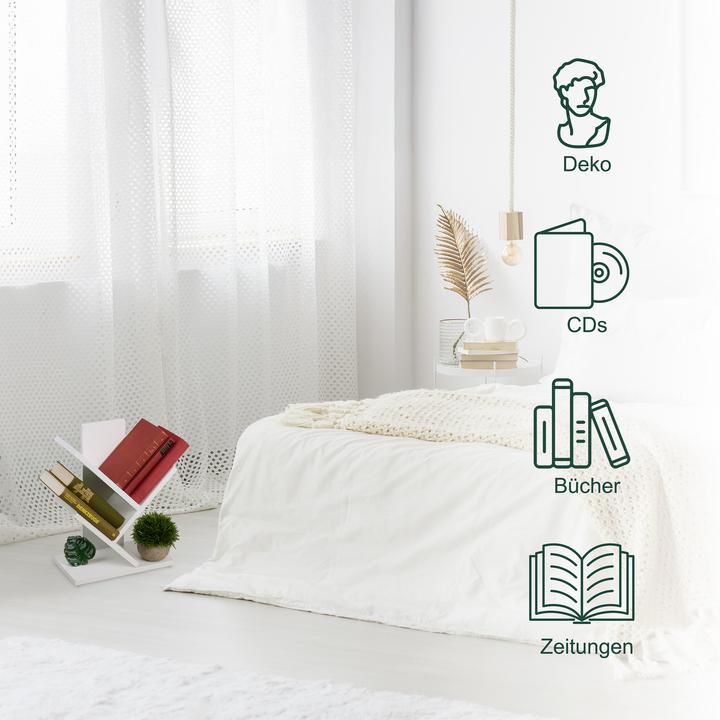 Immagine prodotto Relaxdays Bücherregal (30 x 16 x 40 cm)