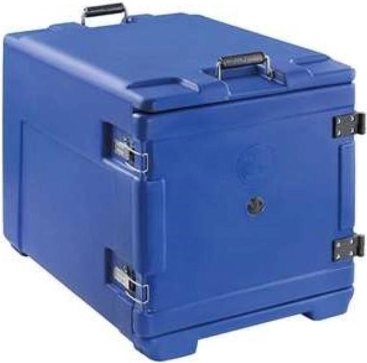 Produktbild Linum Transportbox f. Lebensmittel GN1/1 8 Schienen 68lt grau blau (68 l)