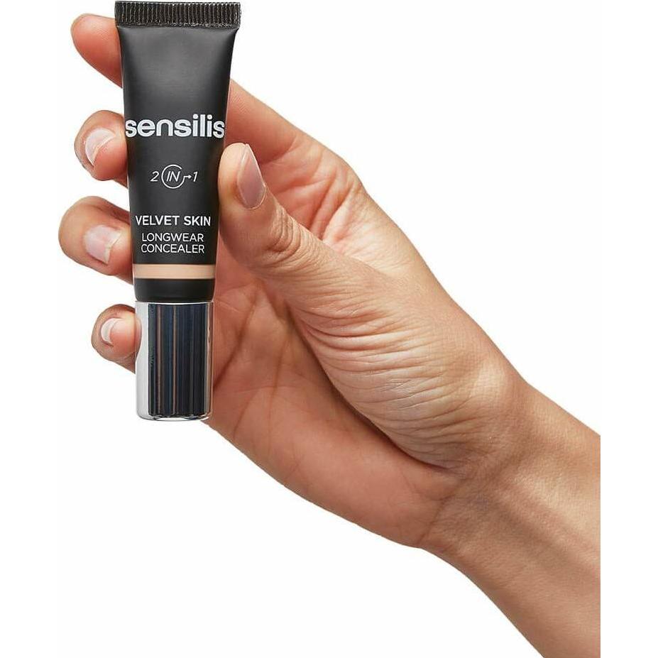 Thumbnail - Sensilis, Concealer, Velvet Skin Longwear Concealer und Filler 02 Beige 7ml (02 Beige)