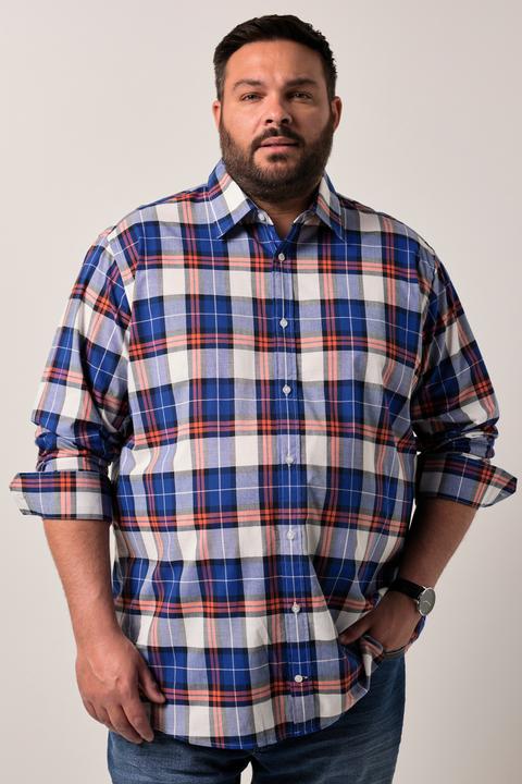 Immagine prodotto Men+ Karohemd, Langarm, Kentkragen, Comfort Fit (4XL)