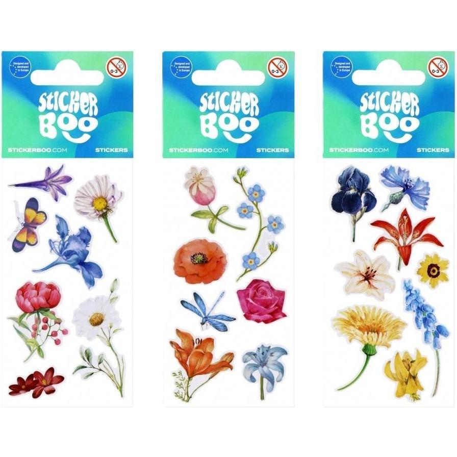 Sticker Boo Aufkleber BOO Aufkleber Blumen Mix (49019262)