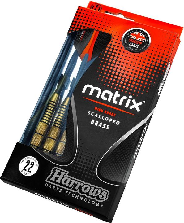 Actual product image Harrows Akėčios Rzutki do darta Steeltip Matrix High Grade Žalvario akėčios 18g (18 g)