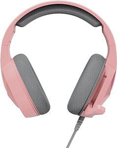 Actual product image Marvo TACTIC 40 Kophörer mit Mikrofon, wire, rose, 2.0, unterbeleuchtet, USB (Cable)