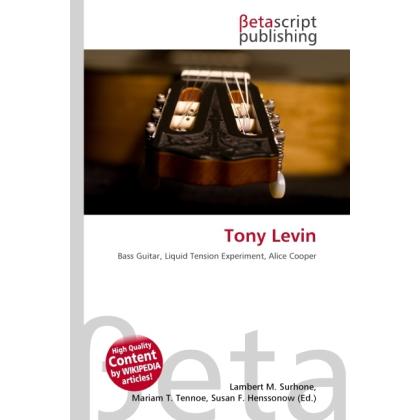 Tony Levin, Fachbücher