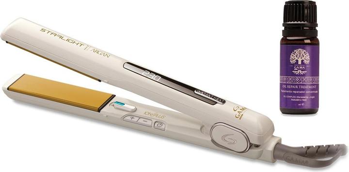 Immagine prodotto GAMA IRON, Starlight GA.MA+OIL+Thermobag (Piastra per capelli)