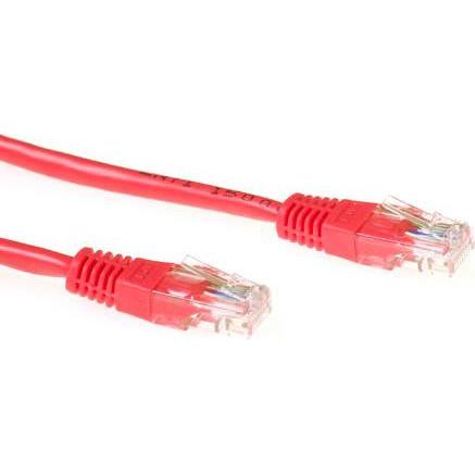ACT Red 7 meter U/UTP CAT6 patch cable with RJ45 connectors. Cat6 u/utp red 7.00m (U/UTP, CAT6, 7 m), Netzwerkkabel