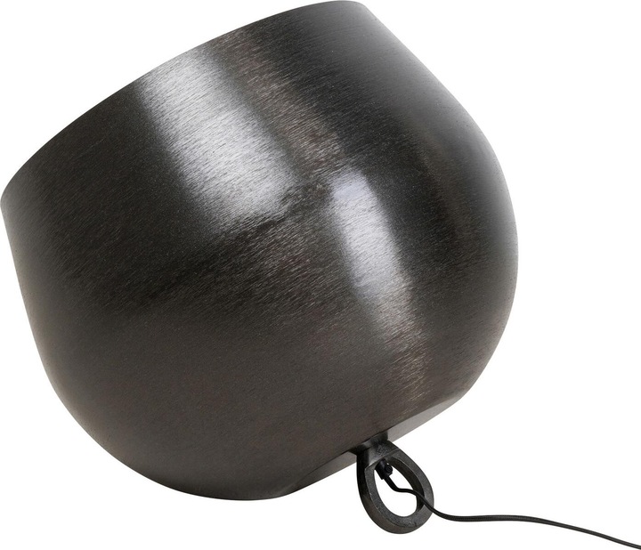 Produktbild Kare Design Bodenleuchte Apollon Smooth schwarz rund 50 (E27)