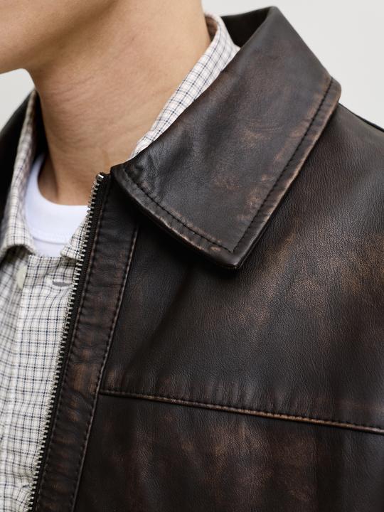 Produktbild Jack & Jones Lederjacke Lederjacke (XL)