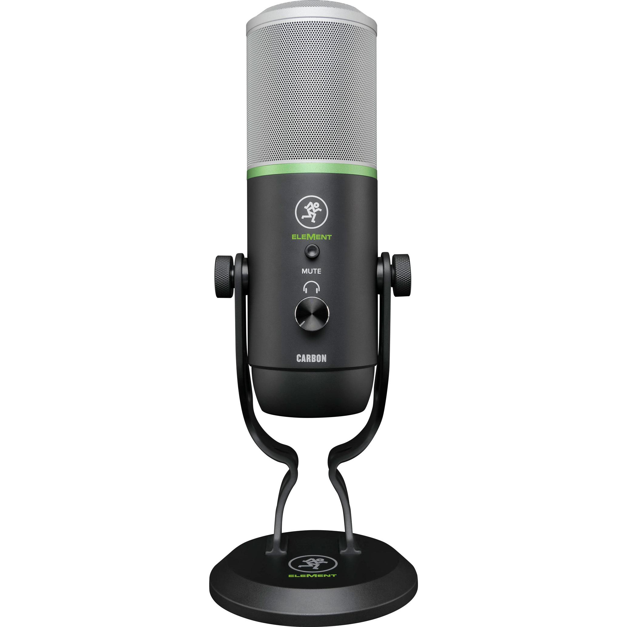 Mackie USB Studiomikrofon Premium Kondensatormikrofon der Element Serie, Mikrofon