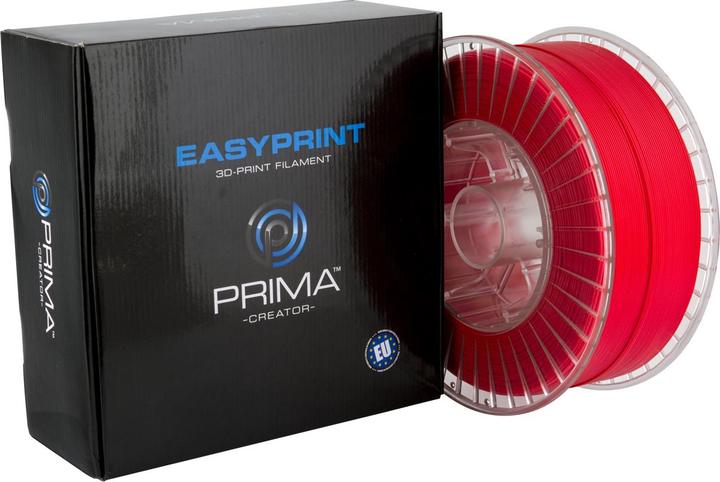 Produktbild Prima Creator EasyPrint PLA - 1.75mm - 3 kg - Red (PLA, 1.75 mm, 3000 g, Rot)