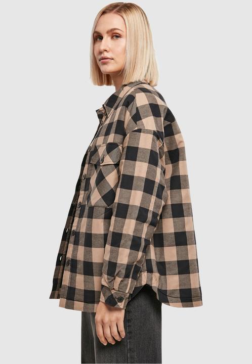 Produktbild Urban Classics Ladies Flanell Padded Overshirt (M)