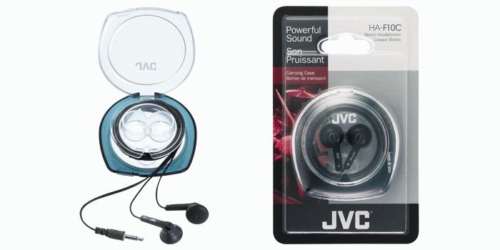 Produktbild JVC Ha-F10c (Keine Geräuschunterdrückung, Kabelgebunden)