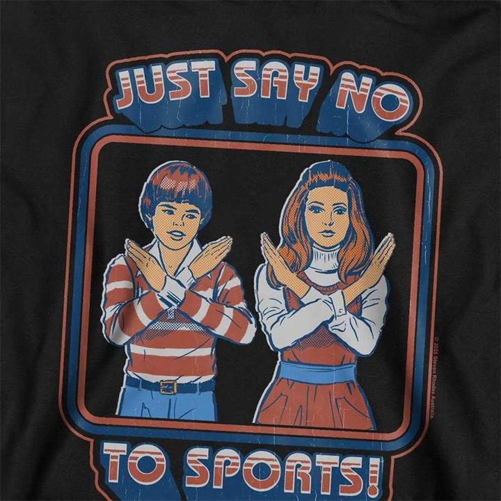 Produktbild Steven Rhodes Say No To Sports Kapuzenpullover (128)