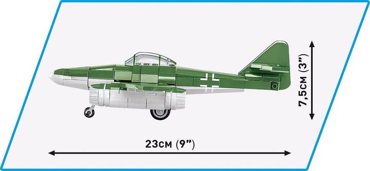Actual product image Cobi Easy Planes Messerschmitt ME 262