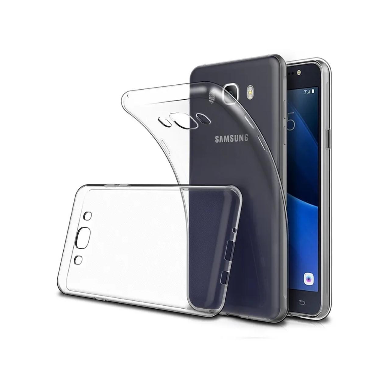 Screenguard Samsung Galaxy J7 2016 Flexible TPU Clear Case (Samsung Galaxy J7 2016), Smartphone Hülle, Transparent