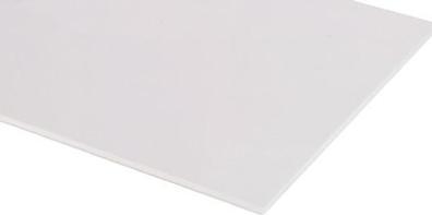 RS PRO Plaque PVC Blanc, 600mm x 600mm x 2.5mm (60 cm, 60 cm)