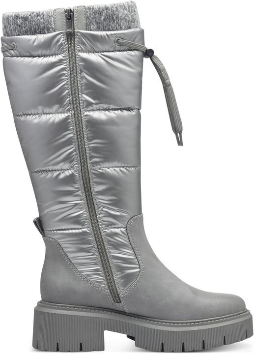Actual product image Marco Tozzi Silver Comb Snow Boots (42)