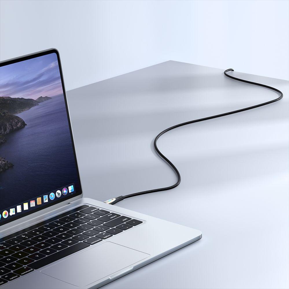 Thumbnail - Joyroom Star-Light Series SA27-CC5 USB-C / USB-C-Kabel 100 W 2 m – schwarz (1 m, USB 1.0), USB Kabel
