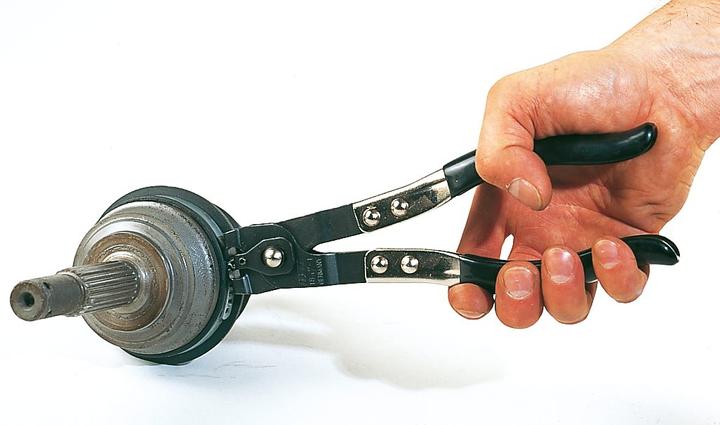 Actual product image HAZET Pliers for axle boot clamps 1847-1 (230 mm)