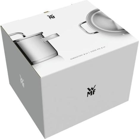 Produktbild WMF Kochtopf Gemüse- Suppentopf Induktion gross 24cm 8,8l Funtion4 Edelstahl 18/10 (24 cm, Kochtopf, Edelstahl)