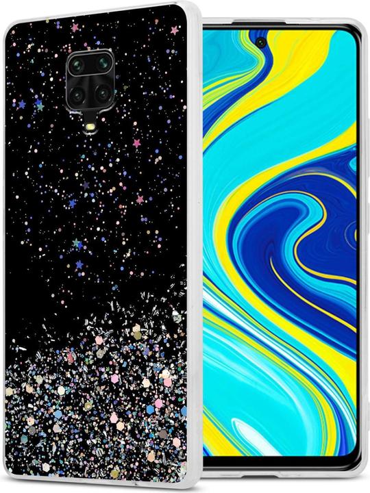 Produktbild Cadorabo TPU Hülle für Xiaomi RedMi NOTE 9 PRO / NOTE 9S mit Glitzer (Xiaomi Redmi Note 9 Pro, Xiaomi Redmi Note 9S)